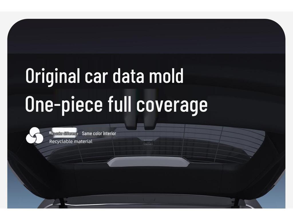 Ideal i6/i8 TPE Trunk Mat: Semi-enclosed, Non-slip, Wear-resistant Car Accessory