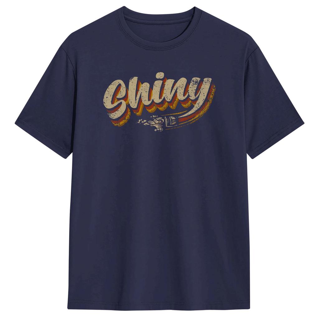 Firefly Serenity Shiny Since Unisex T Shirt  Vintage Tee Shirt Short Sleeve Crewneck TShirt 100 Cotton Original Clothes