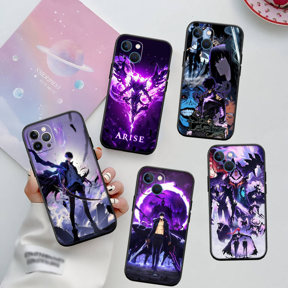 S-Solo L-leveling New Phone Case for iPhone 6 6s 7 8 11 12 13 14 15 16 17 16E XS Pro Max XR X SE Air