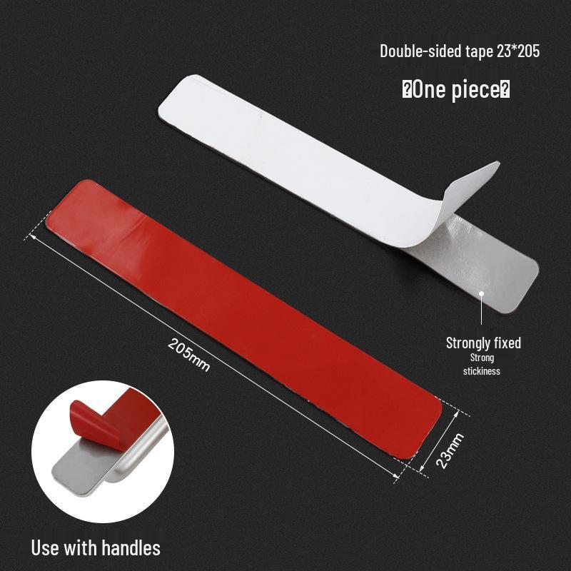 Self-Adhesive Aluminum Alloy Handles for Doors and Windows