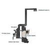 Top Earpiece Loud Speaker For iPhone 11 Pro Max Ear Speaker With Light Sensor Mic Flex Cable Replacement Parts