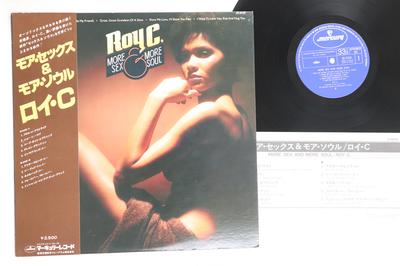 LP Record ROY C  More Sex  More Soul RJ7342 MERCURY 1978 Japan Obi SoulFunk Used
