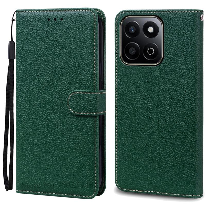 For Honor X7C Case Leather Flip Wallet Cover For Honor X7C Case Phone Covers For Honor X7 C Silicone Cover Coque Fundas Etui