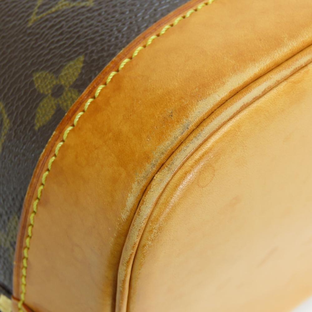 Used LOUIS VUITTON Handbag Alma old type M51130 Monogram Brown Classic