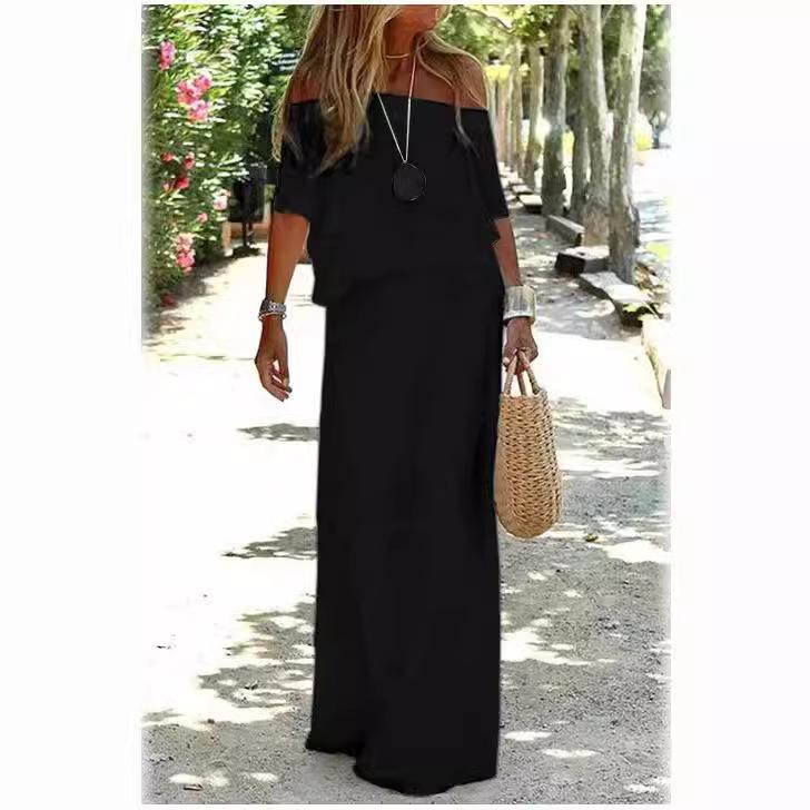 Chic and Elegant White Bohemia Dress V-neck Lace Up Cover Up For Woman Summer Maxi Dress Beachwear Holiday Beach Slip Dress