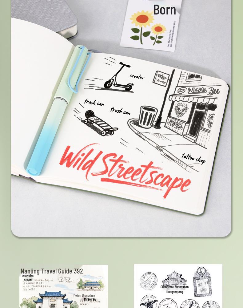 Tyvek High-Quality Travel Stamp Collection Journal