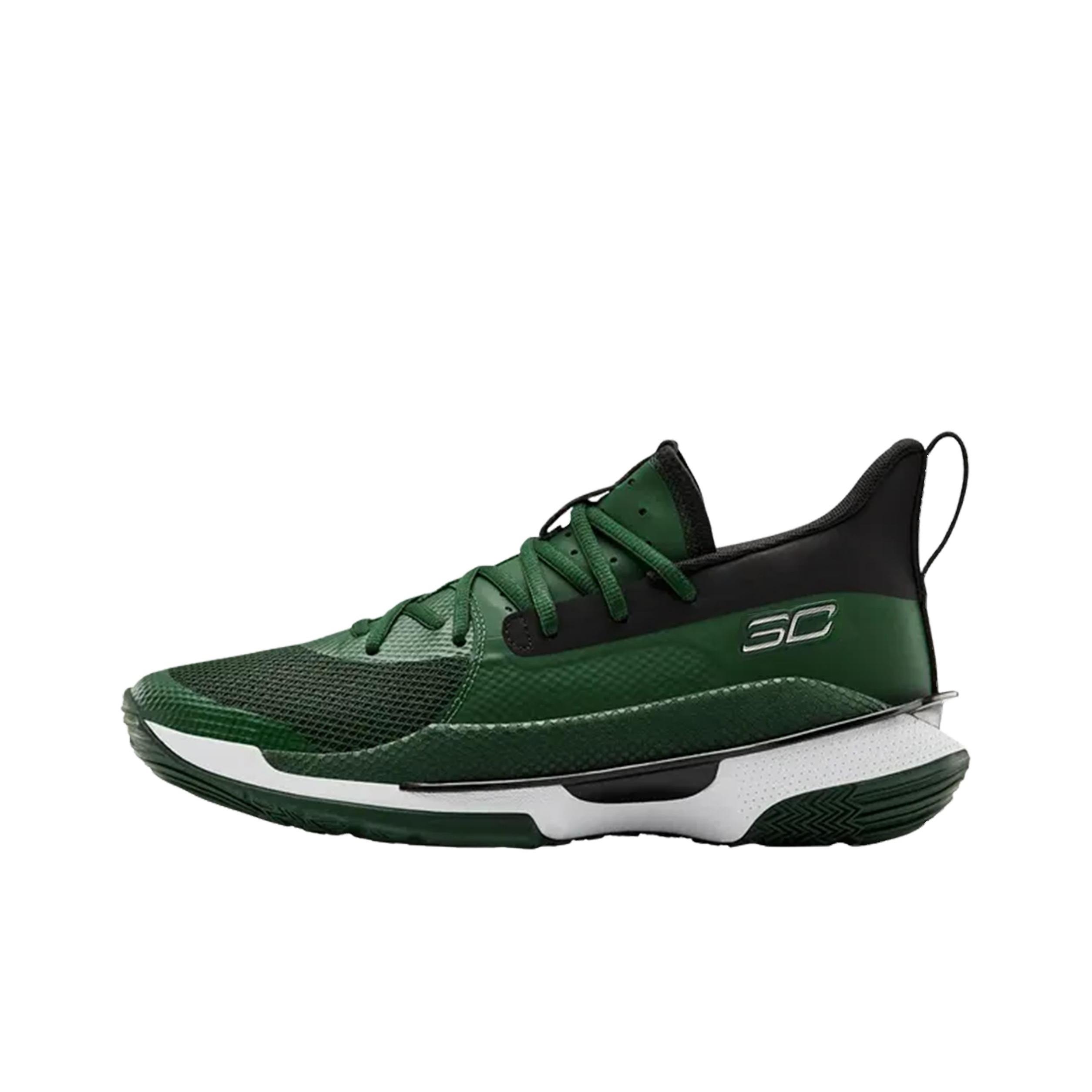 Under Armour Curry 7 Team Forest Green Men Sneakers 3023838-305 43