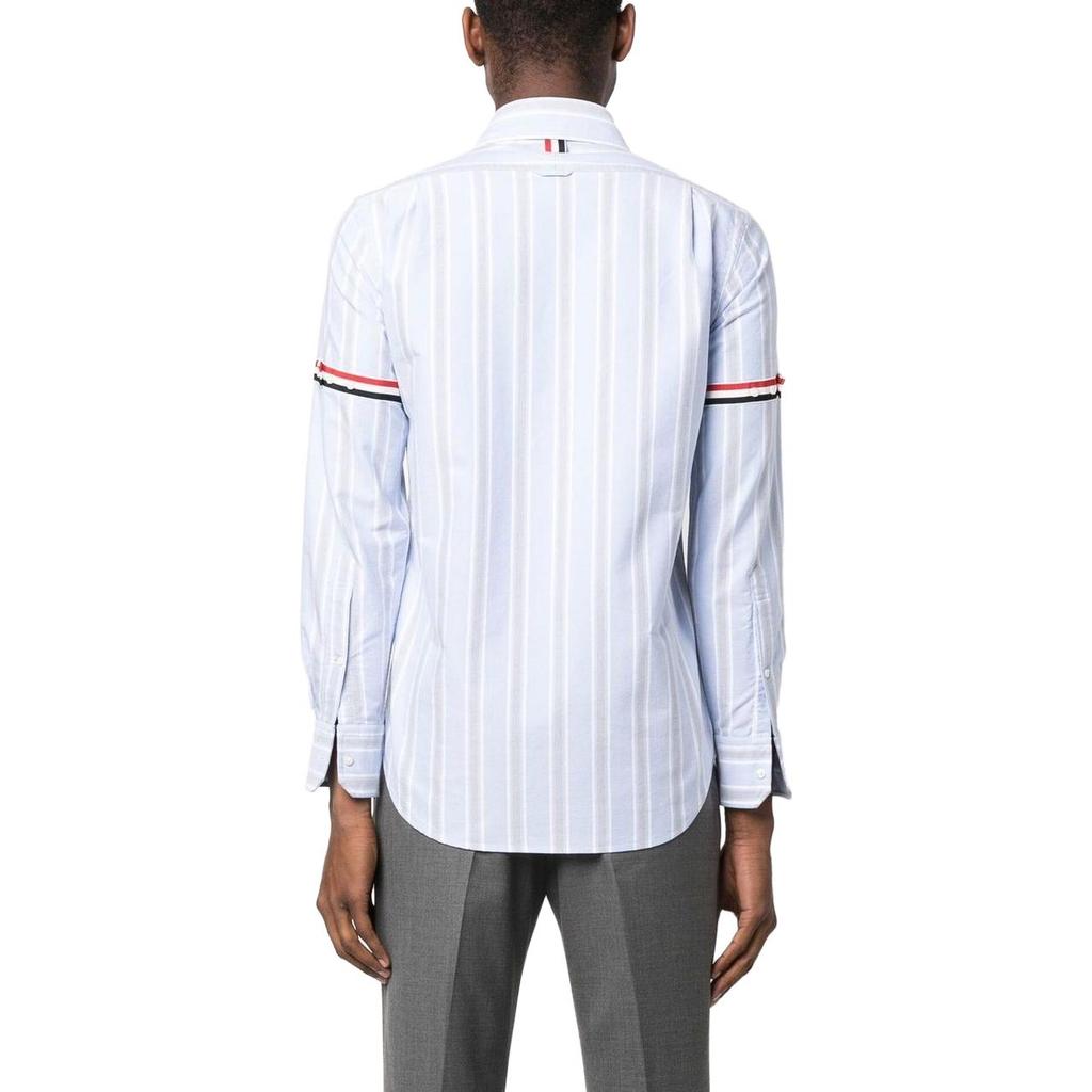 THOM BROWNE Stripe Detailed Button-Up Shirt MWL301A-F0352-480