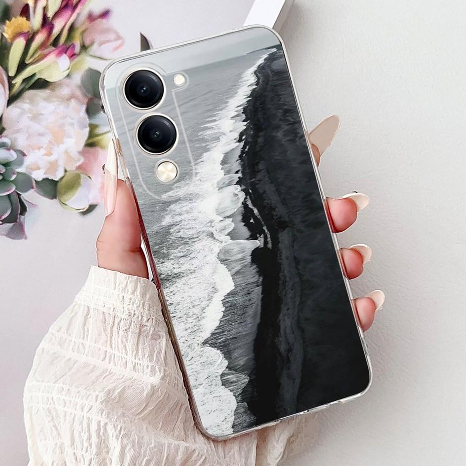 

For Vivo Y04 4G Case 2025 Cool Dragon Lion Animals Pattern Soft Silicone Back Protective Cover For Vivo Y19e Y29s VivoY04 Bumper Vivo Y19e 4G