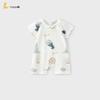 TONGTAI Unisex Baby Cotton Short-Sleeve Romper