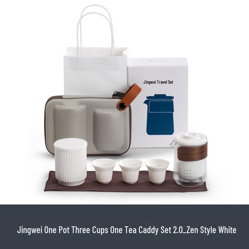 

Zen Style Portable Ceramic Tea Set