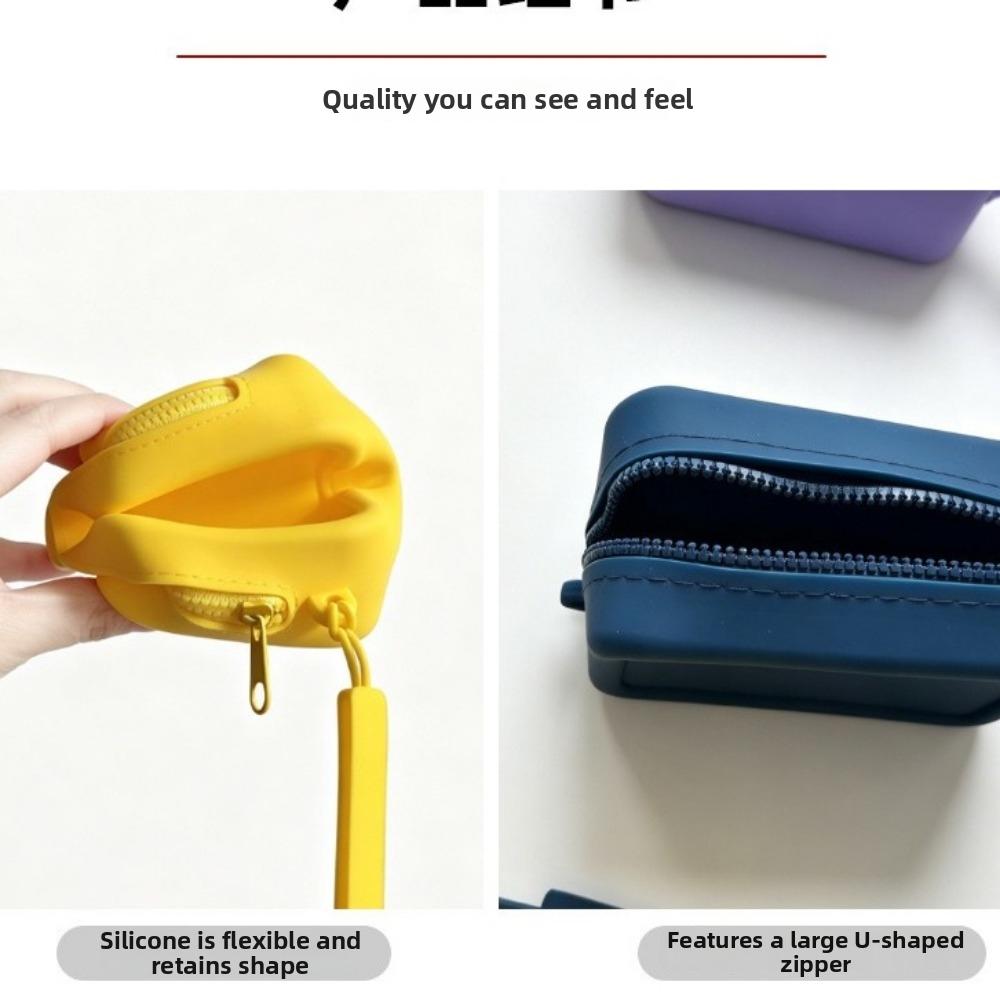 Silicone Cosmetic Makeup Bag Waterproof Storage Bag Wallet Toiletries Handbag  Holiday Gift