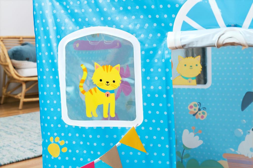 Bestway Purrfect Pets Kids Tent, Indoor Playhouse, 1.02m X 76cm X 1.14m, 52007