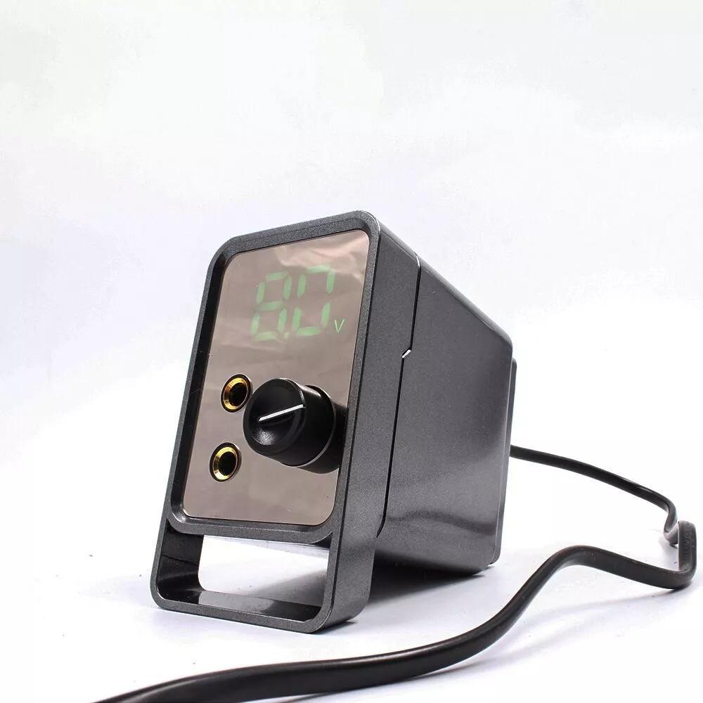 Профессиональный цифровой блок питания для татуировки с ЖК-дисплеем для тату-машины — фото 7