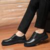 Outdoor Safety Tooling Shoes Genuine Leather Office Shoes Handmade Casual Oxford Shoes Lace Up Thick Bottom Wear-resisting Flats