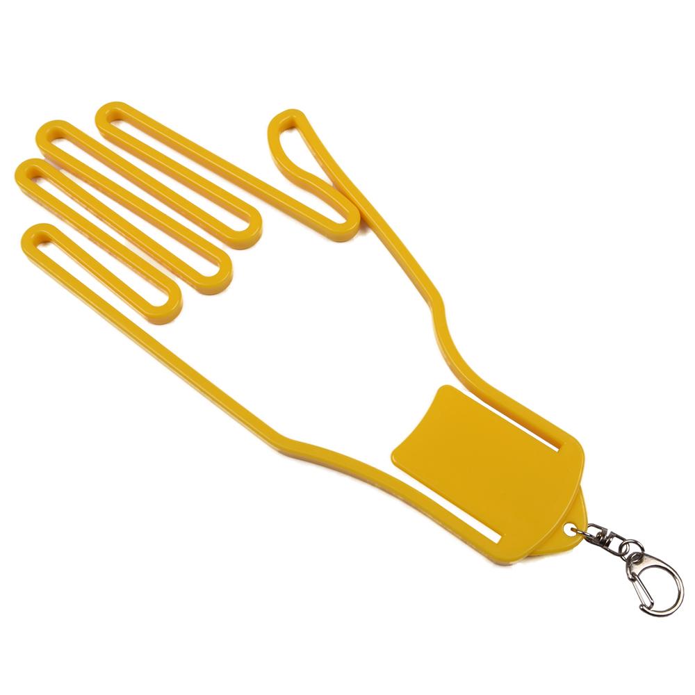 1Pcs Golf Gloves Supports Gloves Display Stand Golf AccessoriesPlastic with Metal Buck