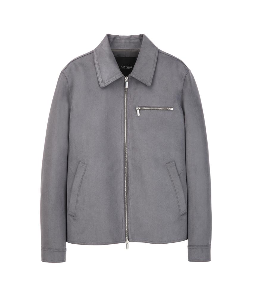 Jillstuart Newyork Men Suede Touch Trucker Jumper - Dark Grey (Jnju6A104G3)