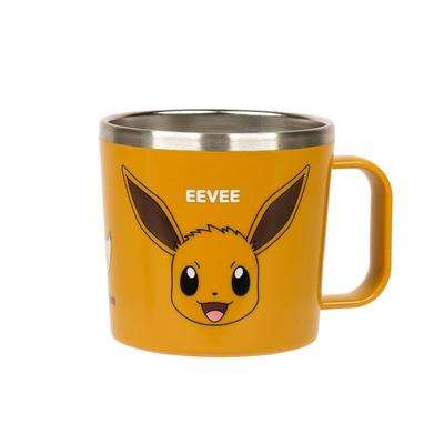 Lilpang Pokemon Dishwasher Stainless Steel Cup L, 1 Pc, Eevee