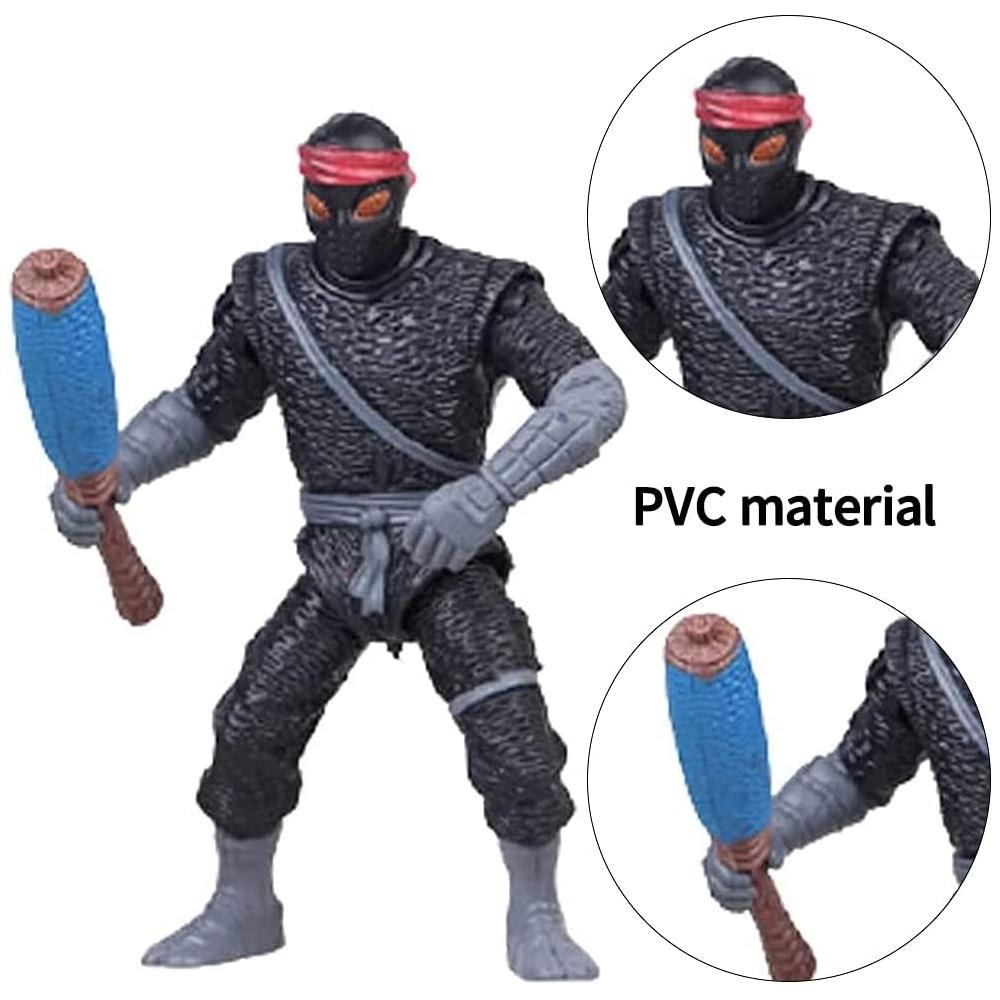 6pcs Ninja Turtle Mini Figures Anime Action Figures Cake Toppers for Theme Party