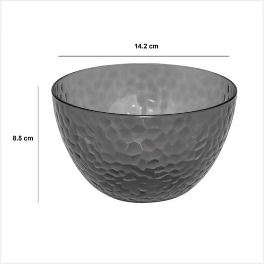 Estiva Bowl 14 Cm Plastic Dark Gray