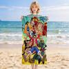 One Piece Stylish Digital Printing Beach Towel Quick‑Drying Absorbent Blanket for Beach Pool Gym Travel C378