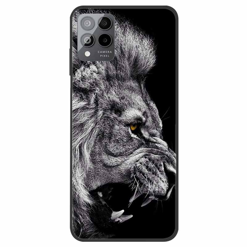 Case For T-Mobile REVVL 6 5G Animals Soft Silicone TPU Phone Back Cover for T-Mobile Revvl 6 Pro 5G Coque Protective Wolf Cat