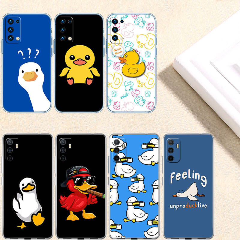 MH52 DUCK Cartoon Phone Case for Motorola G34 G32 G31 G14 G15 G84 G62 E32 G24 G72 G71 G73 G85 G200 G60 G52 G51 G50 G42 G41 G32 G30