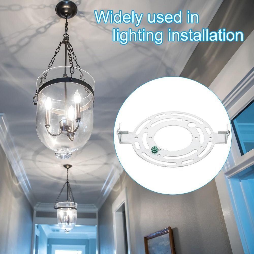 115 Mm Light Crossbar 4.5 Inch Universal Mounting Kit Ceiling Plate  Ceiling Lighting
