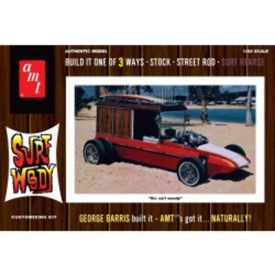 PLATZ George Barris Surf Woody Plastic Model AMT977 1/25
