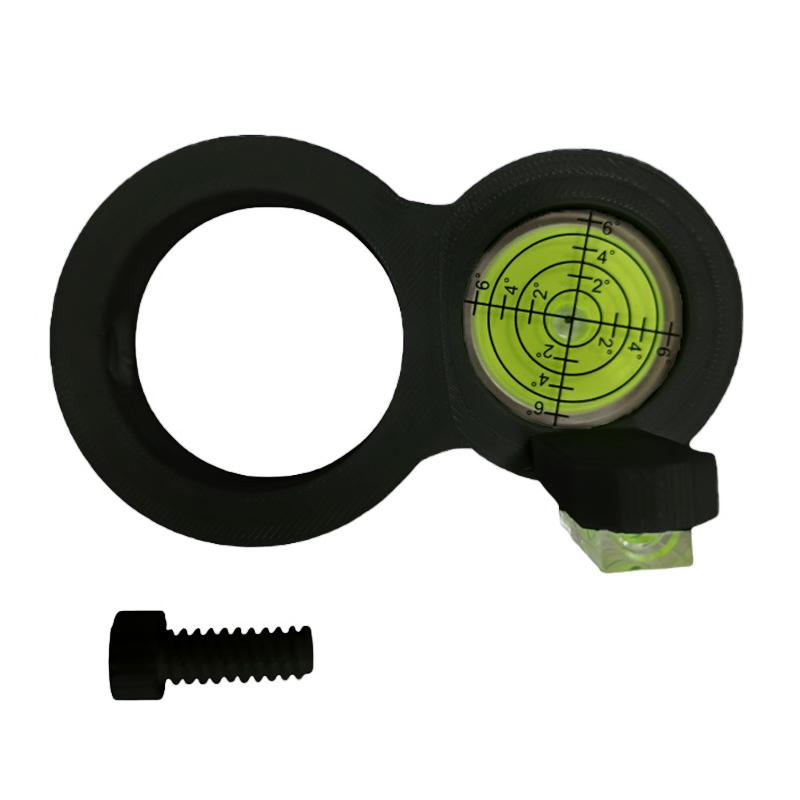 Small Circular Bubble Level Drill Level,Precision,Portable,Measuring Layout Tool,Round For Work Shop, White