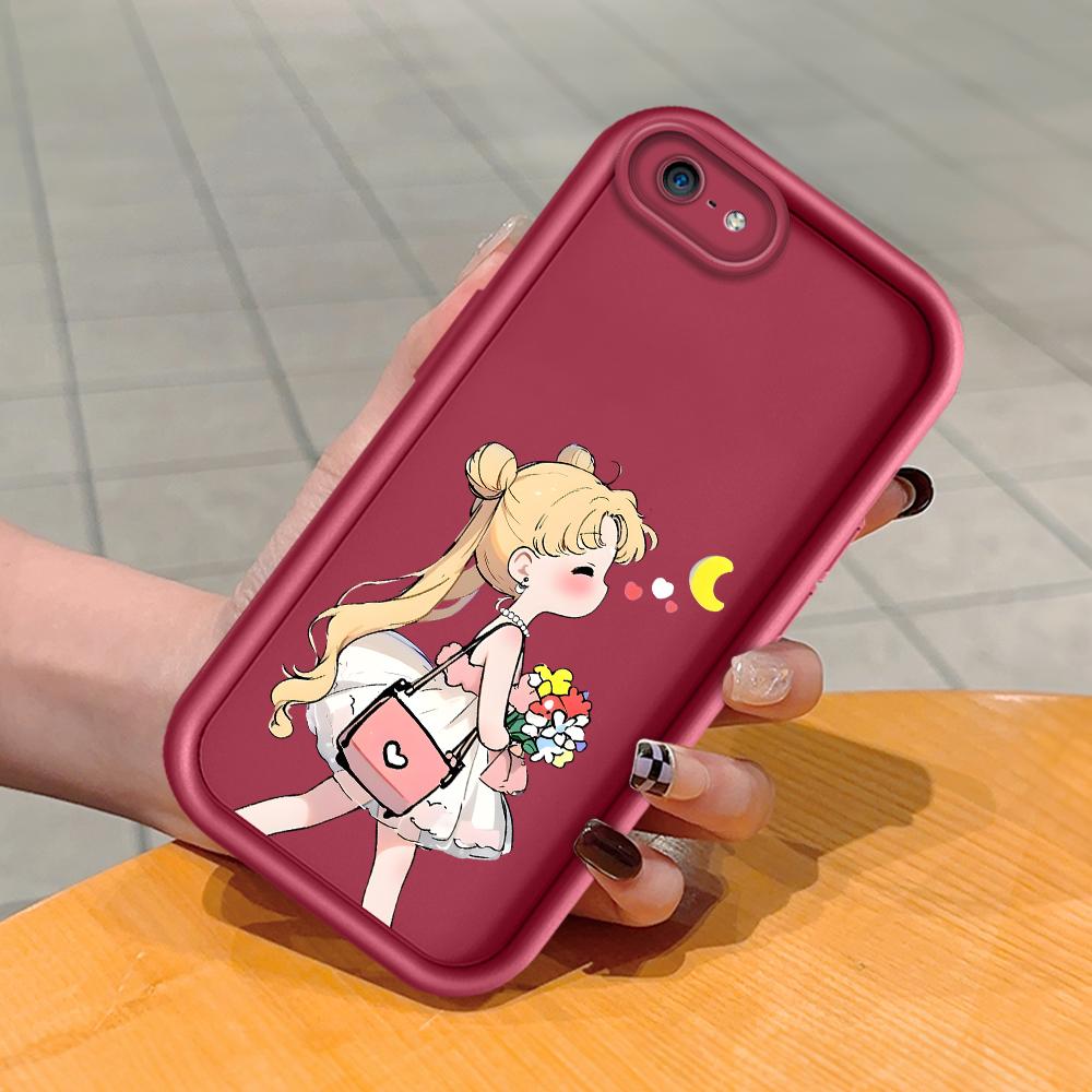 

Мягкий силиконовый квадратный чехол с рисунком лестницы для телефона, полное покрытие камеры, противоударный защитный резиновый чехол для iPhone Infinix Tecno OnePlus iPhone 13 Mini темно-красного