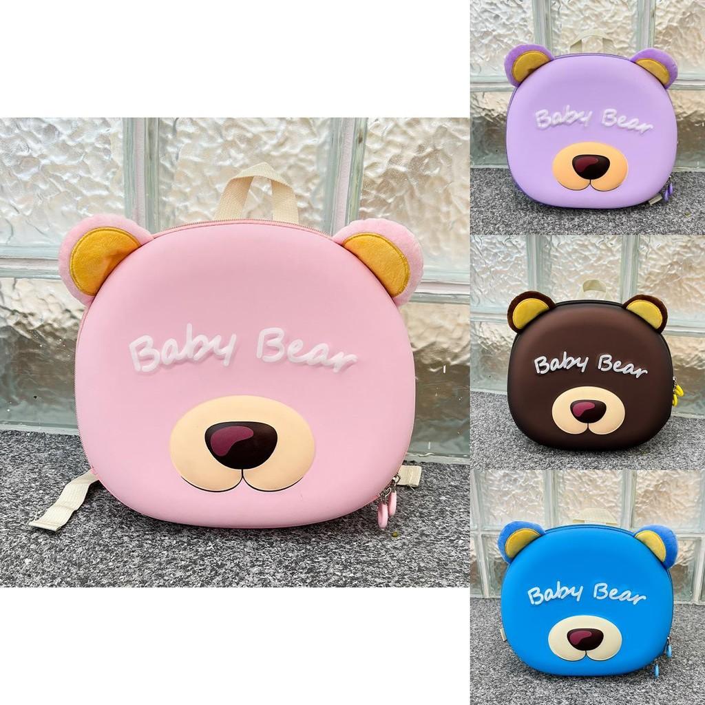 Backpack Eggshell Eva Appearance Design Of Little Bear For School And Daily Use