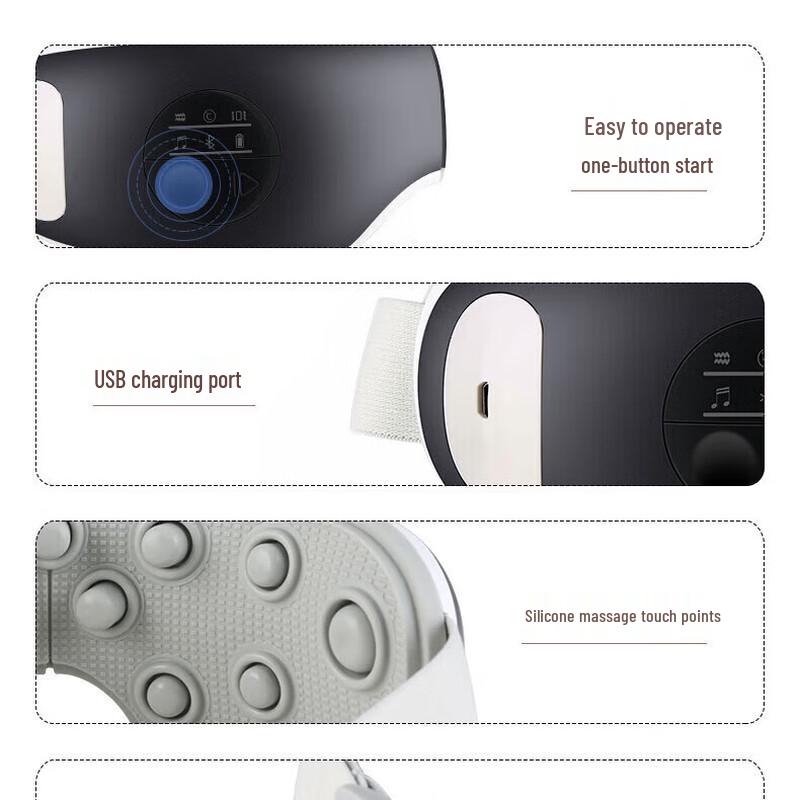 K·SKIN Hot Compress Eye Massager KD813B CN plug (adapter included)