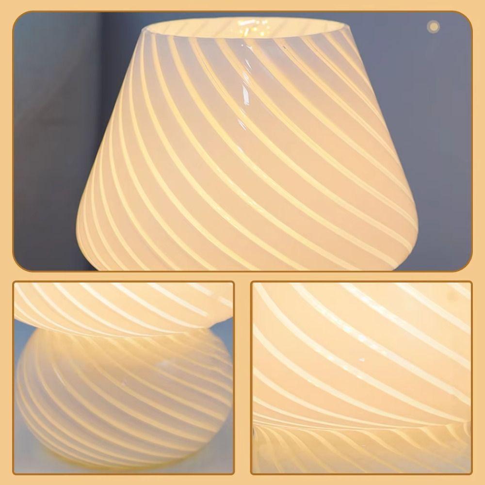 Ins Style Bedside Lamp Mushroom Night Lamp Desk Lamp Mushroom LED Lamp Decoration
