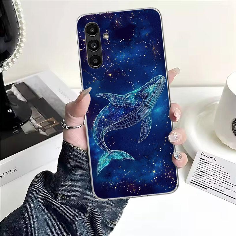Humpback Whale Sea Giant Phone Case For Samsung Galaxy A13 A14 A15 A16 A17 A53 A54 A55 A56 A57 A33 A34 A35 A36 A37 A23 A24 A25 A