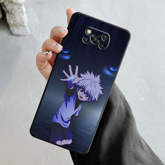 Hunter ×Hunter Killua Zoldyck For Xiaomi Poco X3 Nfc X4pro X5 M3 For Mi 12 13 11 10 10t 8 Note10 Lite 11ultra 11t Pro F1 Cover