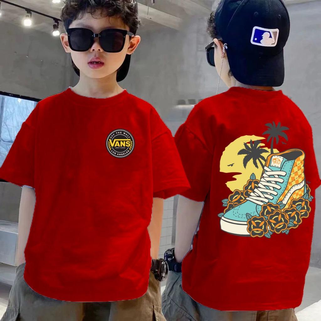 Children s round neck t-shirt with fashionable printed pattern t-shirt 150