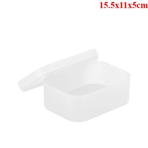 Multi-Purpose Frosted Cosmetic Storage Box-Lidded Divided Organizer for Vanity,Desktop&Makeup Area,Cosmetics & Beauty Essentials