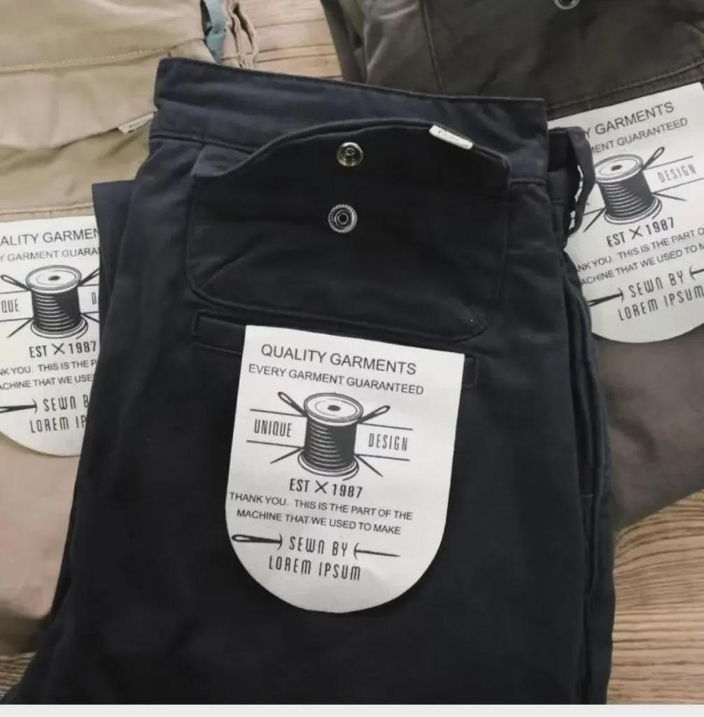 Men's Cotton Straight Casual Overalls - 2024 American Retro High Street Fashion