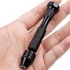 Mini Micro Aluminium Hand Bohrer Mit Keyless Chuck HSS Stahl Twist Bohrer Holzbearbeitung Bohren Rotation Werkzeuge Hand Bohrer Manuelle