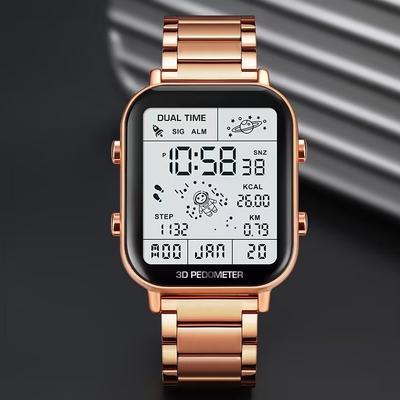 Fashion Versatile Business Waterproof Premium Electronic Watch High Value Outdoor Timing Student Party Watch