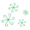 4Pcs Plants Stem Holders Set 4 Different Sizes Waterproof Reusable Portable Vine Support Clips for