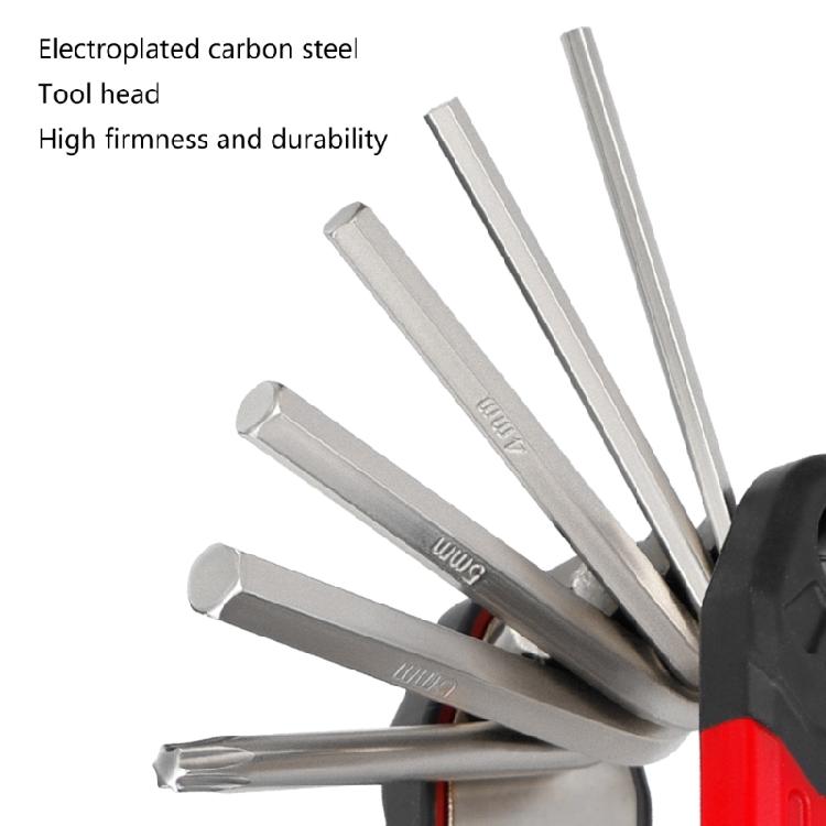 16 In 1 MultiFunctional Bikes Mechanic Repair Tool Foldings Maintenances Tool