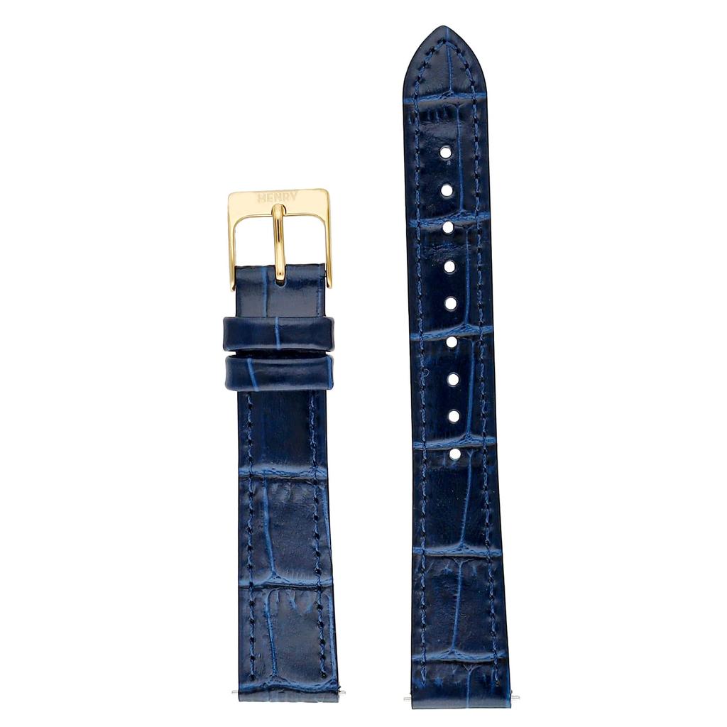 Henry London 28mm Apple Leather Watch with Silver Dial, Stainless Steel, Mineral Glass, and Quartz Movement, White, HL28-S-0450-AL, Authentic