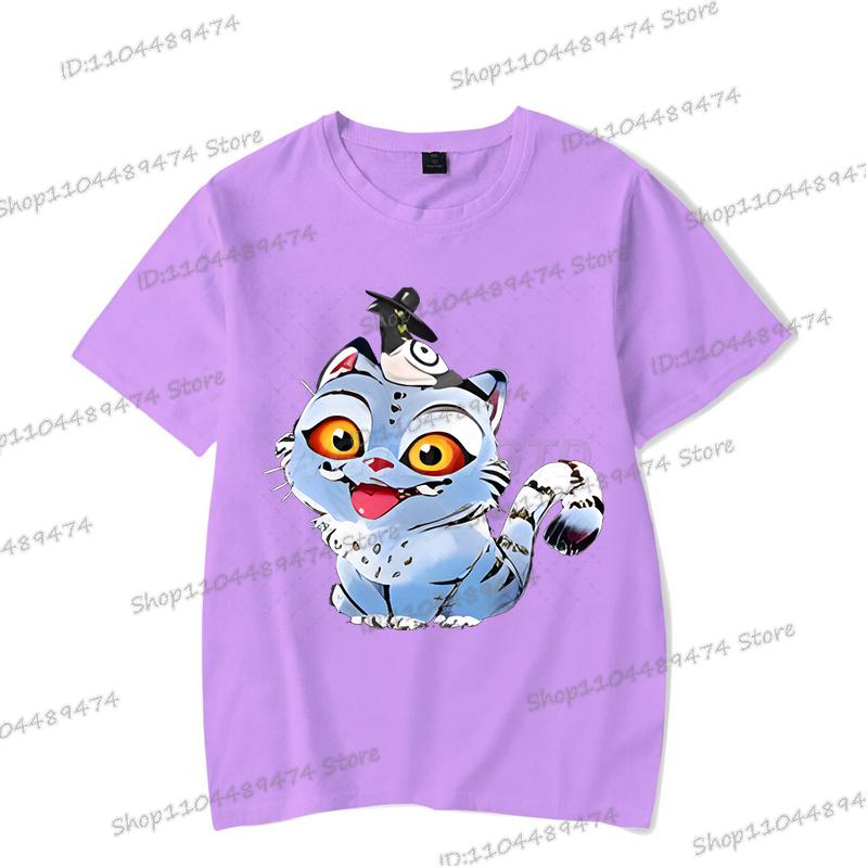 Hip Hop KPop Demon Hunters Women Streetwear T-shirts Casual Classic 2025 Summer Short Sleeves T Shirt Men Korean Anime Tees