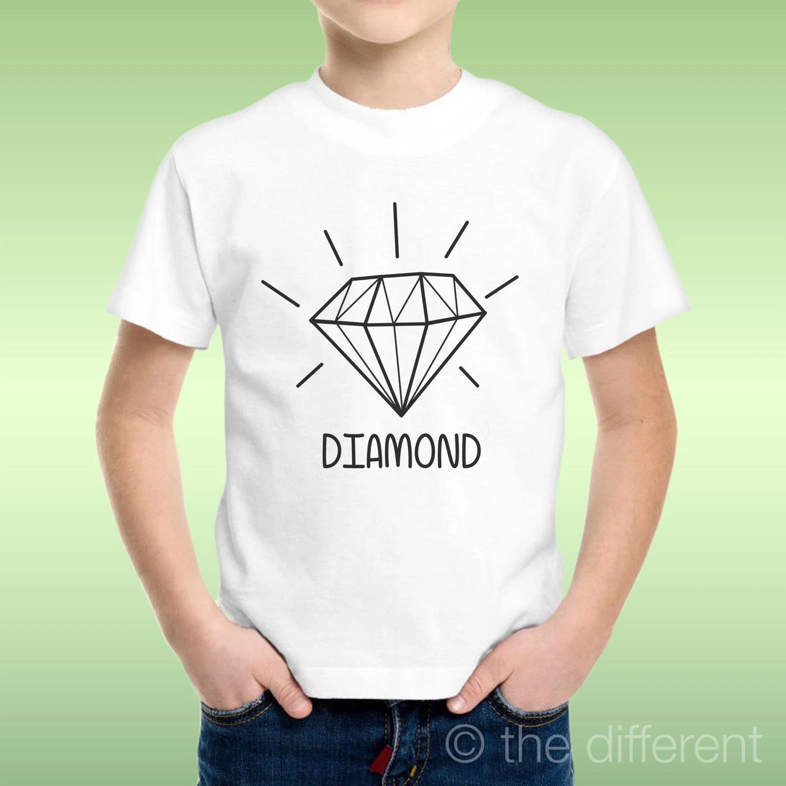 Children Boy kids boys kids boys kids boys kids boys kids boys T-shirt Black Diamond Design Gift Idea 110