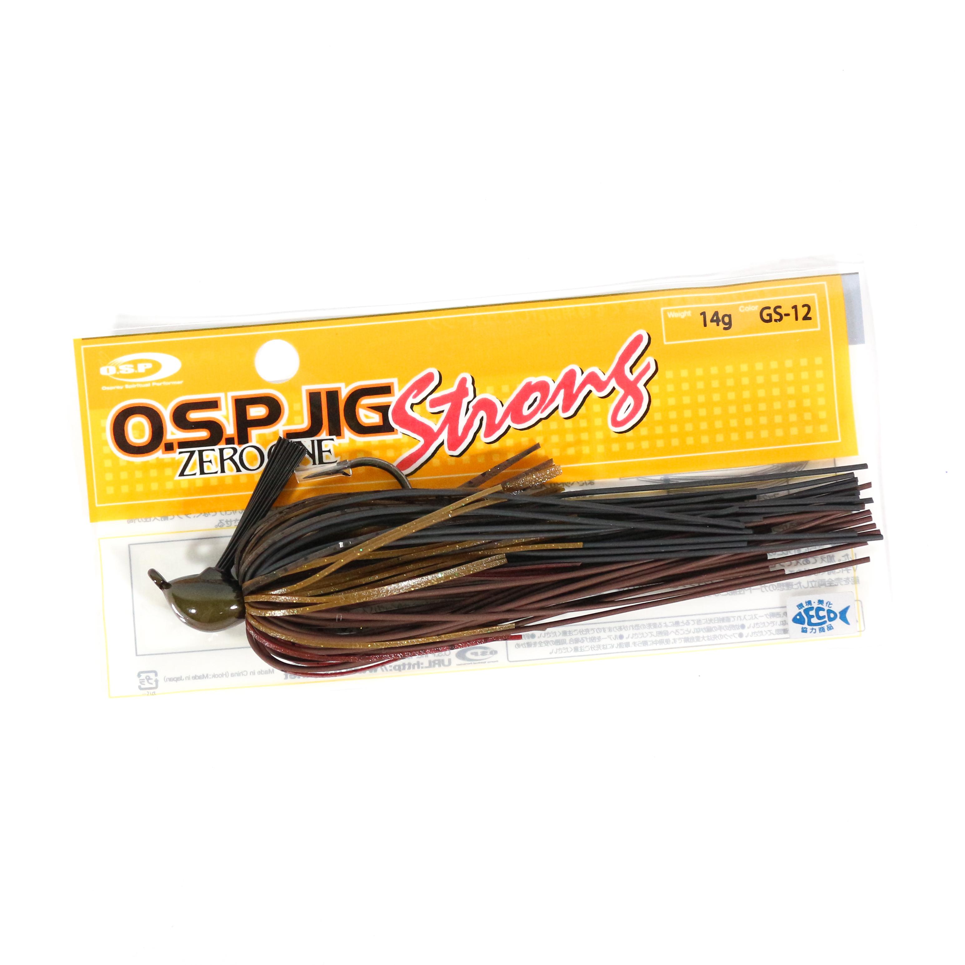 

OSP Rubber Jig Zero One Strong Hook 14 грамм GS-12 (9075)
