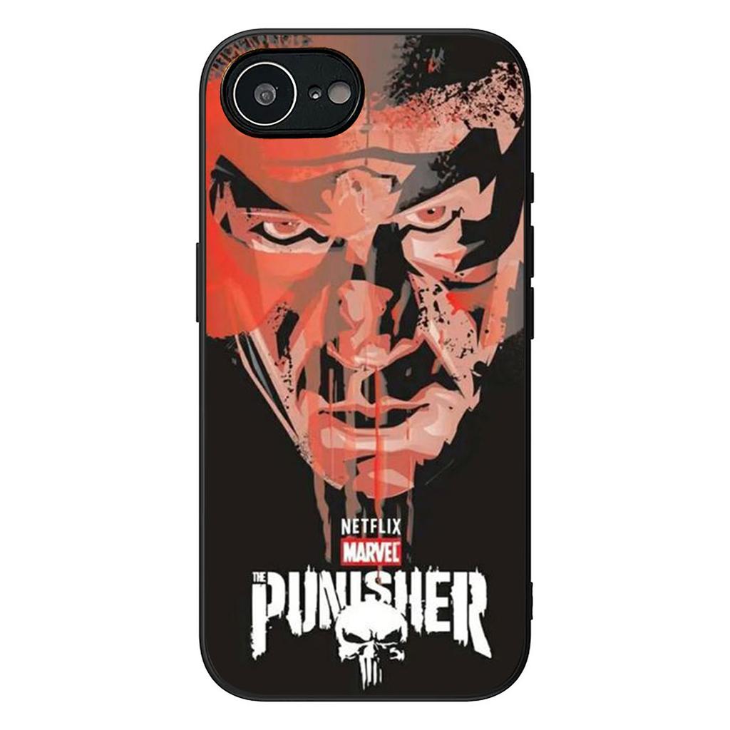 The Marvels Punisher skull Phone Case for Xiaomi Redmi Note 12 11 10 A3 Pro 10A 10C 12C Note12 5G Cover Casing