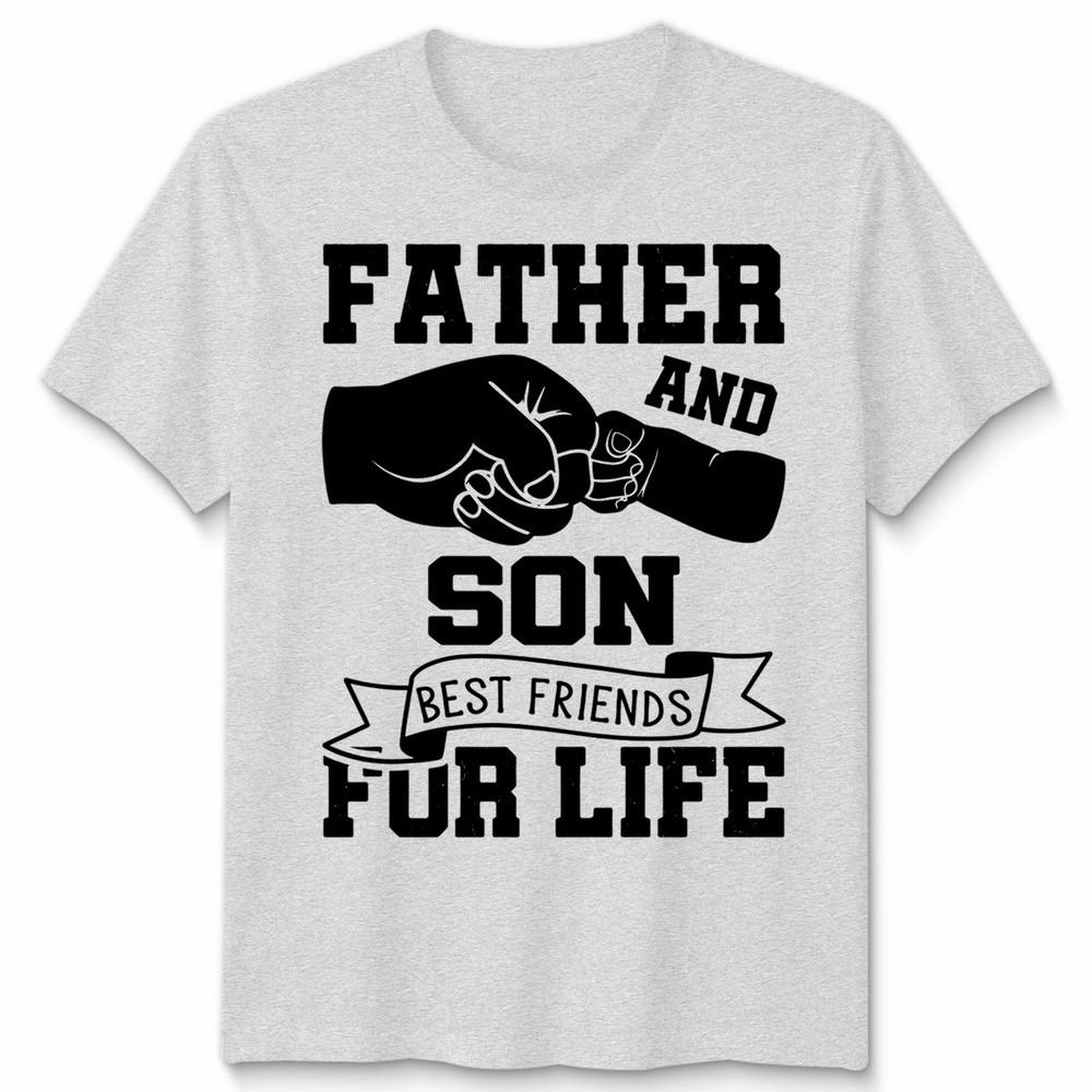 Father And Son Matching Unisex Tshirt Fathers Day Gift