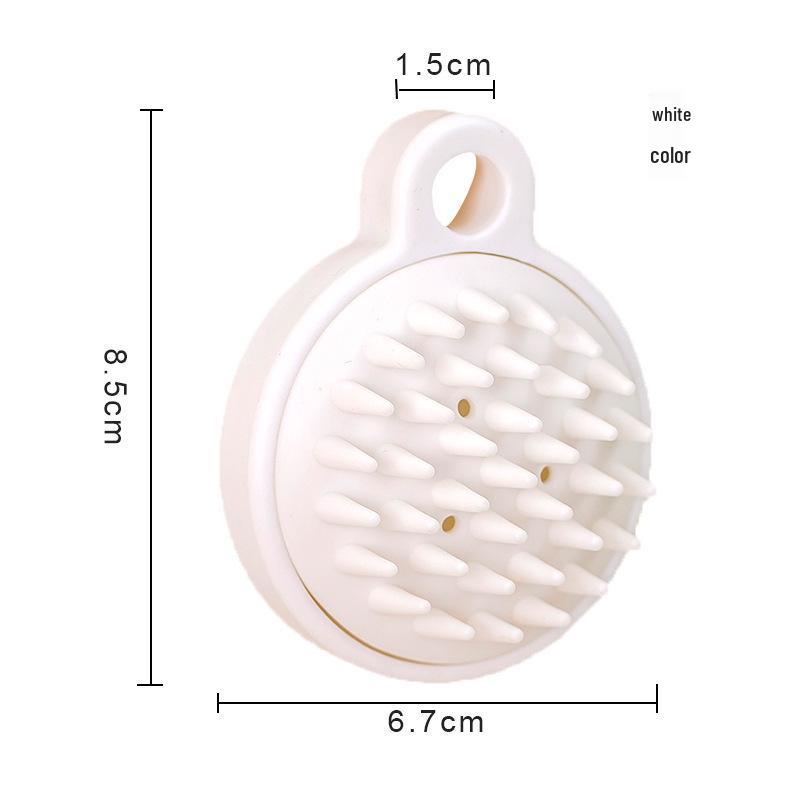 Japanese-Style Silicone Scalp Massager & Shampoo Brush